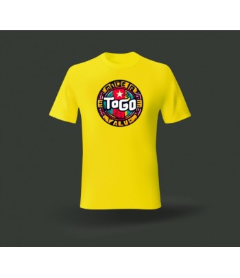 T-shirt Maya jaune Togo