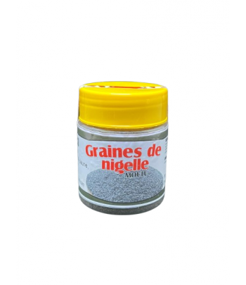 Graines de nigelle moulu