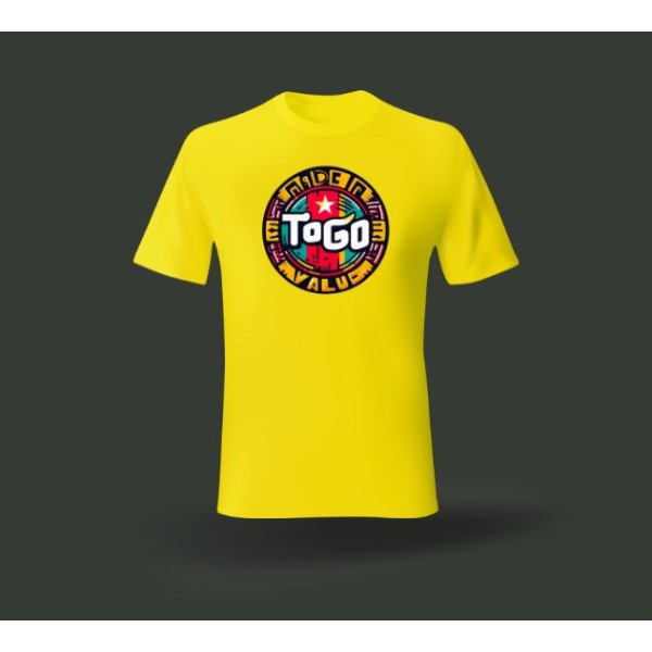 T-shirt Maya jaune Togo