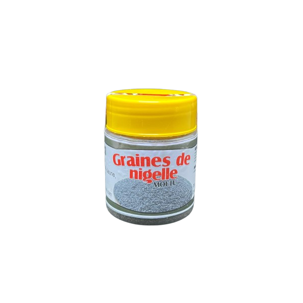 Graines de nigelle moulu