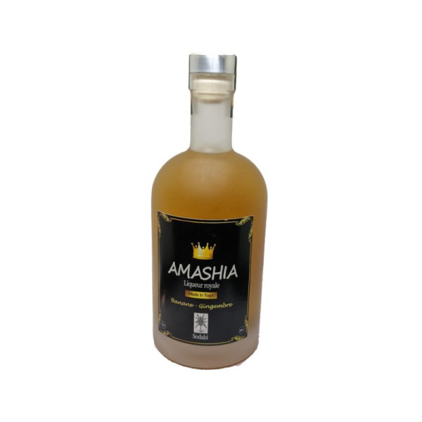 Liqueur royale AMASHIA - Banane-Gingembre