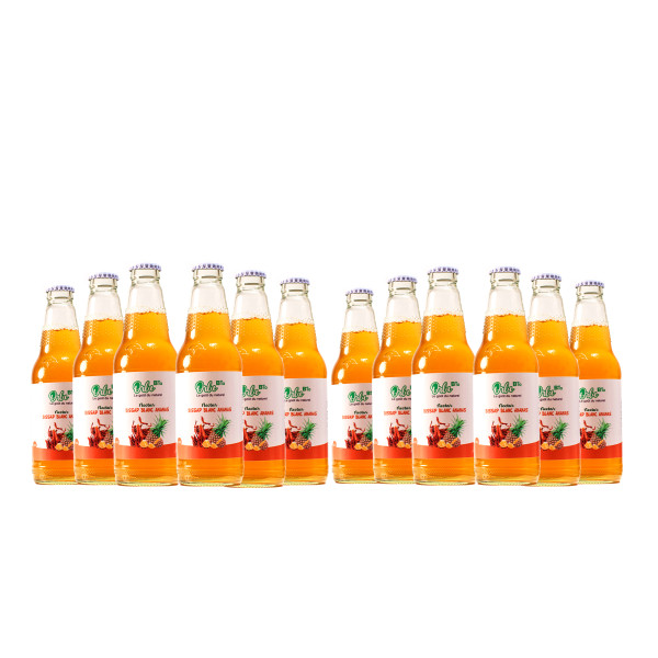 jus de bissap blanc - pack de 12