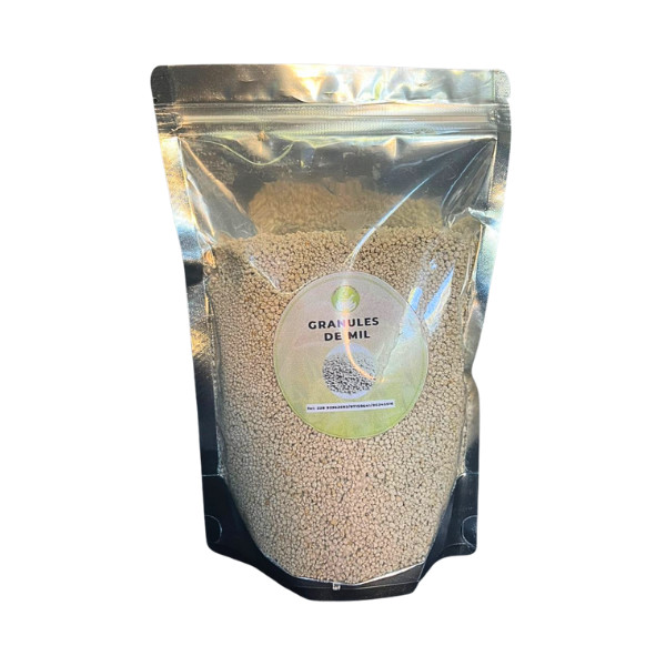 GRANULE DE MIL  pour la bouillie 500 g